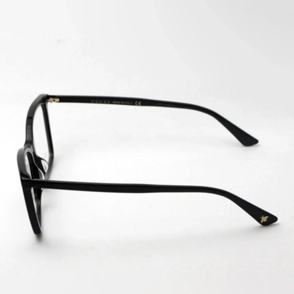 NEW GUCCI GG0025O 001 BLACK AUTHENTIC EYEGLASSES FRAME